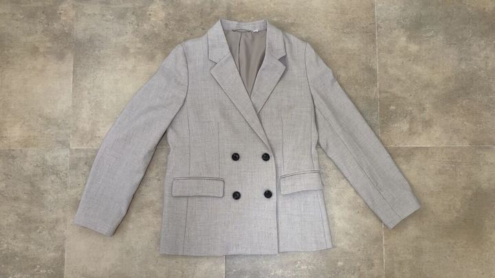 GUダブルブレストジャケット BEIGE