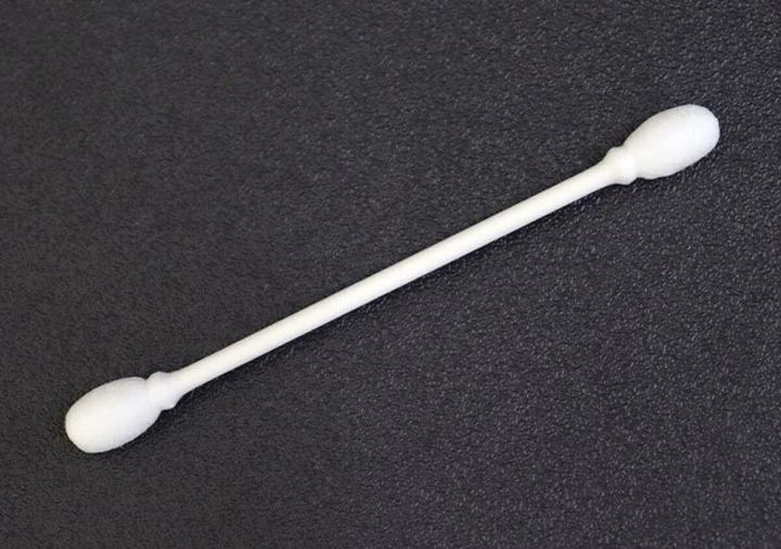 ダイソーのスゴふわっ綿棒 60本入のビジュアル