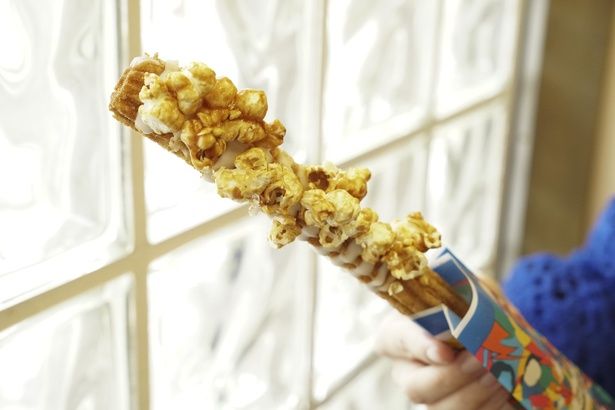 キャラメルポップコーン!? チュリトス。名前そのままの見た目にクスリ