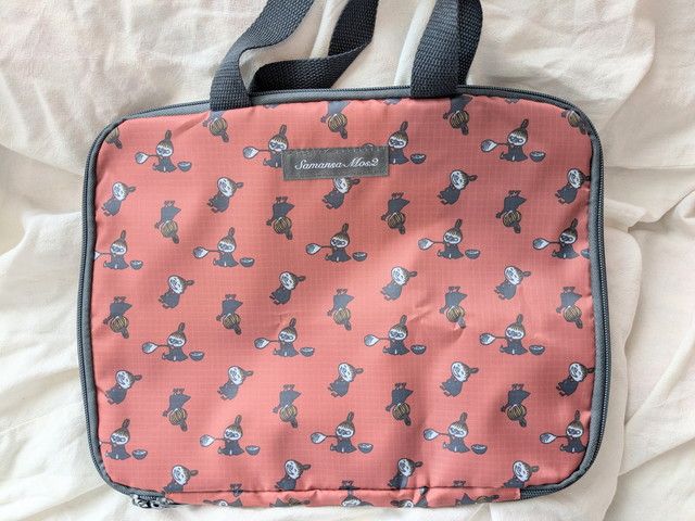 衣類圧縮ケース リトルミイ柄 全体 Samansa Mos2