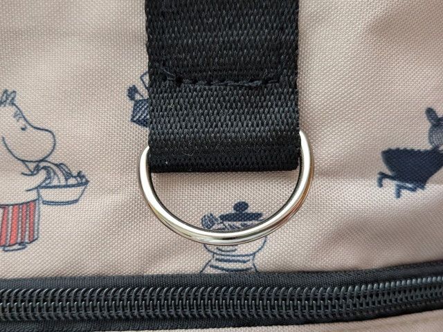 ボストンバッグ Dリング 金具 ハンドルディテール