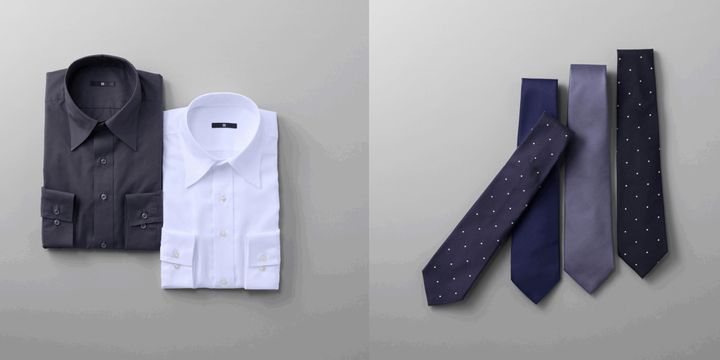 WIDE PANTS SUIT コーディネイトアイテム シャツ、ネクタイ