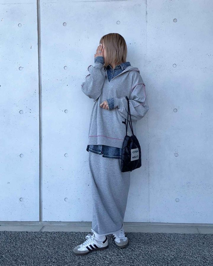 見た時から一目惚れ！」【しまむら】大人が着回したい！「グレー