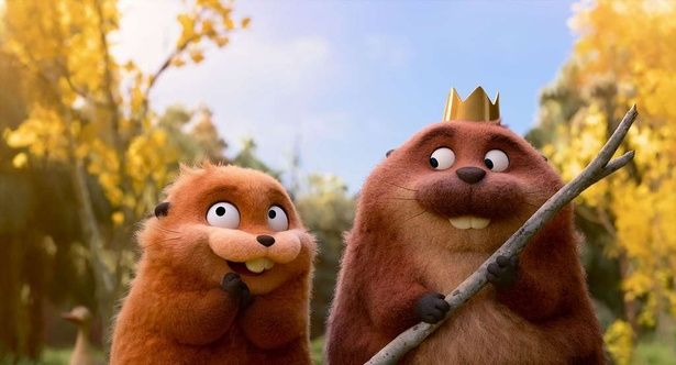 3位は人間がビーバーになって動物界へ潜入する『私がビーバーになる時』 [c]2025 Disney/Pixar. All Rights Reserved.