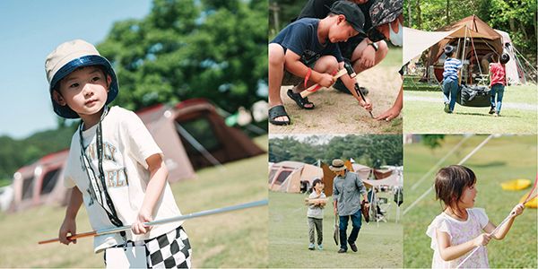 スノーピーク×イモトアヤコ「こどもピーク」プロジェクト始動、野遊びで生きる力育成
