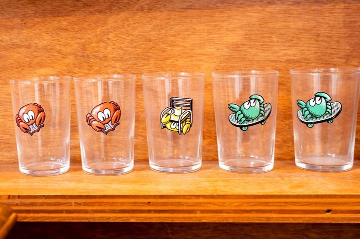 「蟹グラス」1980円