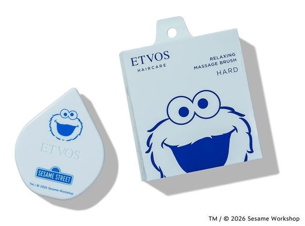 「リラクシングマッサージブラシ クッキーモンスター(ハード)」(1925円)