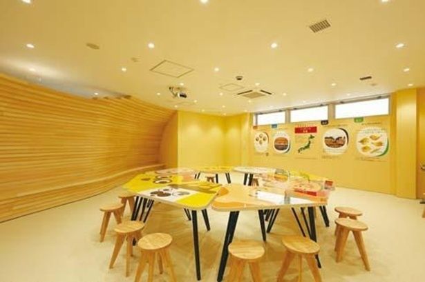 かわいい体験ルームのデザインにも注目！ジャガイモ形の空間に、スリーポリンキーズやヒーおばあちゃんの机が並ぶ 撮影＝EDWARD.K