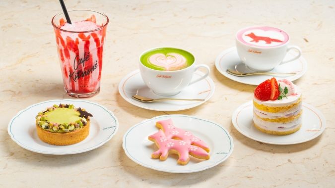 カフェキツネ 2026年春の限定メニュー