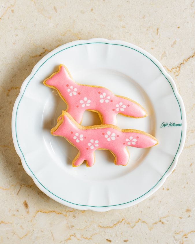 カフェキツネ 桜キツネサブレ