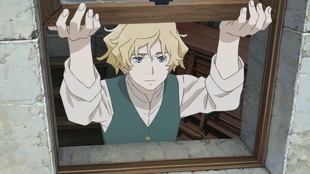 フジコと同じアパルトマンで暮らす、作曲家志望の青年ルスラン(声：早乙女太一) [c]「パリに咲くエトワール」製作委員会