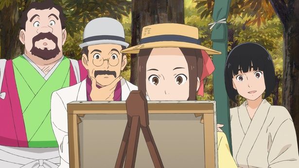 周囲の人々に支えられながら、フジコと千鶴は夢に向かって挑戦を続けていく [c]「パリに咲くエトワール」製作委員会