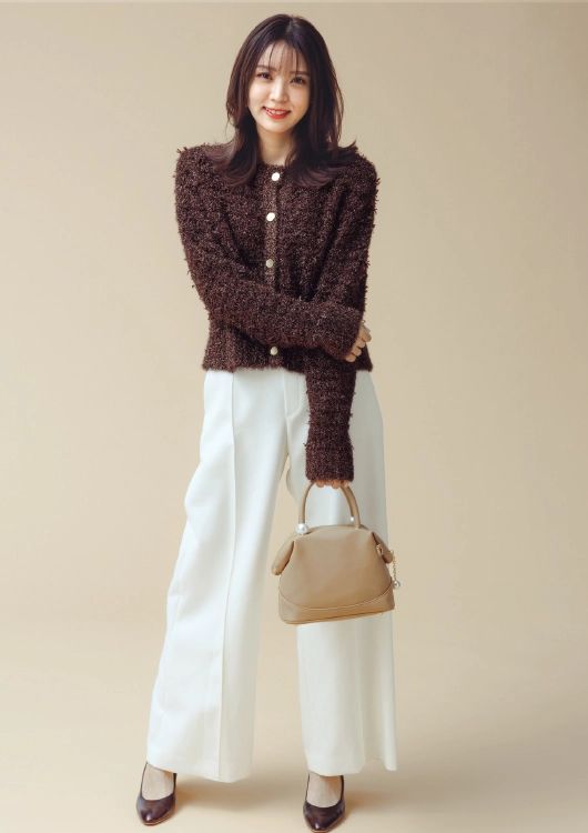 【毎日コーデ】表情のあるマテリアルを選んで大人の遊び心を漂わせて