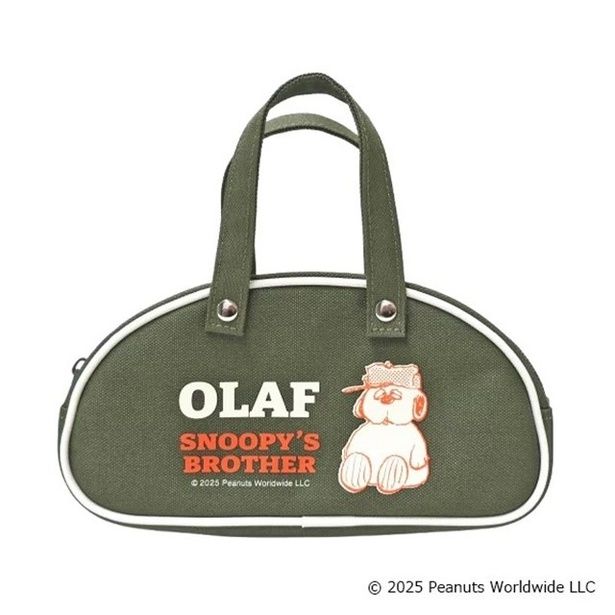 オラフ単体デザインの「レトロバッグポーチ GR」