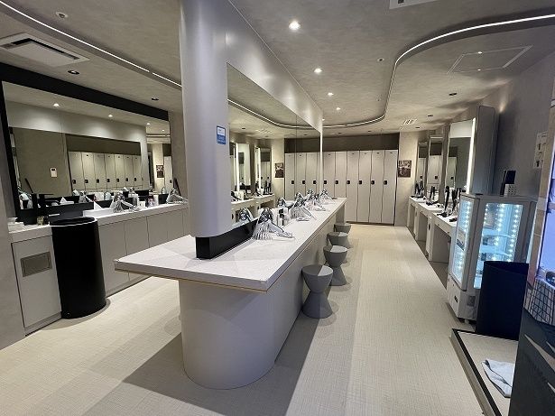 女性用の脱衣所