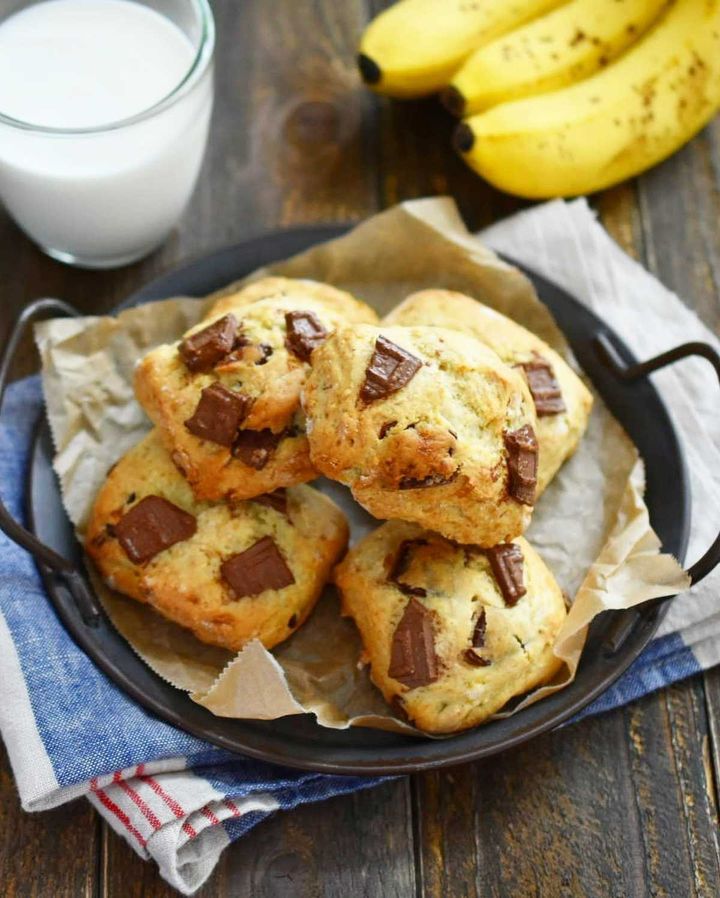 チョコバナナスコーン