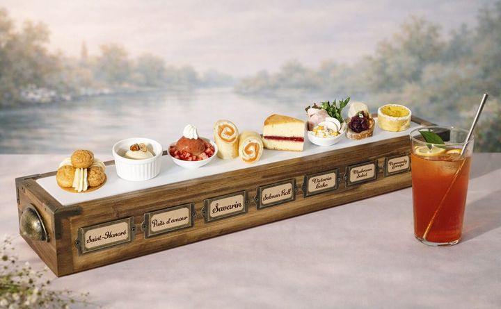 前菜（8種のスイーツ＆セイボリー）