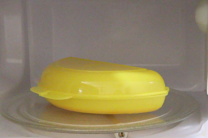 レンジで簡単！オムレツ 加熱