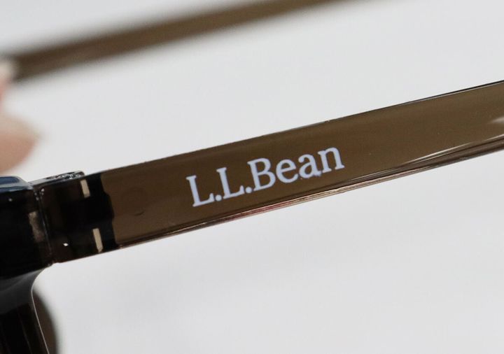 L．L．Bean調光サングラステンプルロゴ