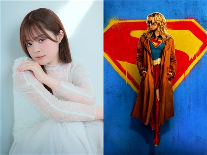 映画『スーパーガール』日本語吹替を担当する声優・永瀬アンナ （C） & TM DC （C） 2025 WBEI width=