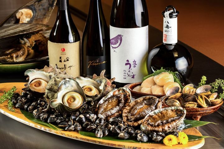 鉄板焼「さがみ」春の貝づくしコース