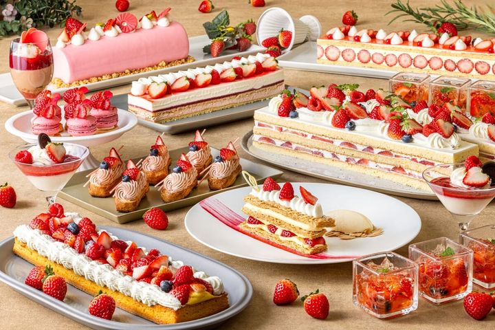 ラウンジ「シーウインド」ナイトスイーツブッフェ～Sweets Parade ～ストロベリー～