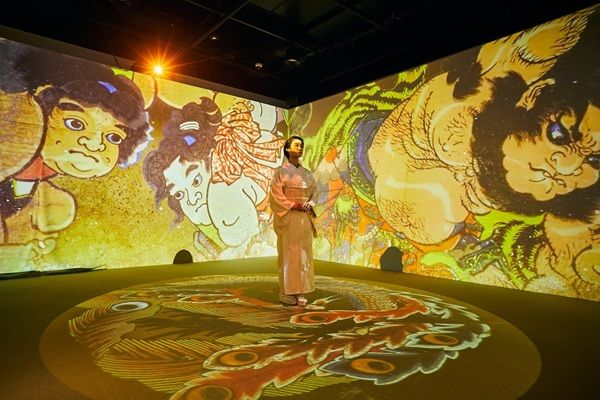 【大阪府大阪市】浮世絵が躍動する没入型展覧会「動き出す浮世絵展 OSAKA」、来場者数5万人突破！