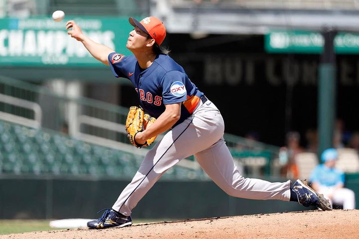 アストロズ・今井達也（C）ロイター