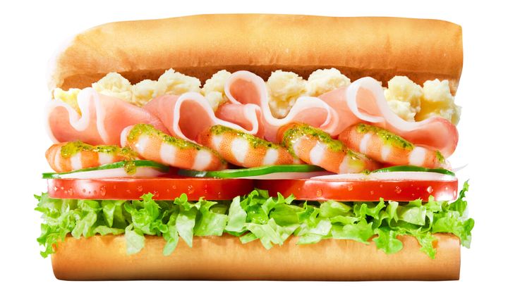 バジル＆えび生ハムポテト