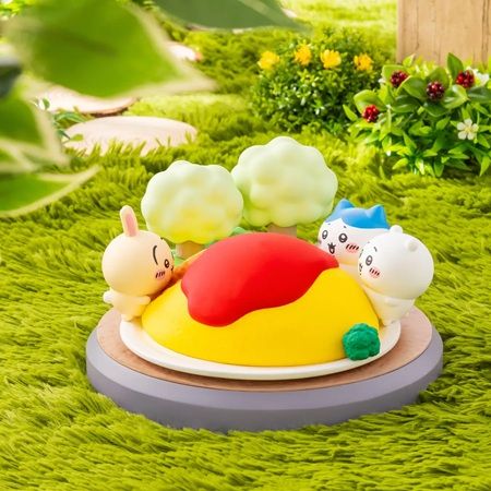 オムライスが優しく光る「ちいかわ 巨・オムライスLEDシリコンルームライト」登場！