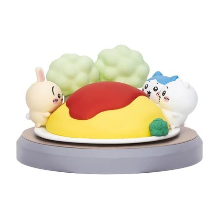 オムライスが優しく光る「ちいかわ 巨・オムライスLEDシリコンルームライト」登場！