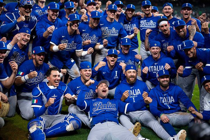 準々決勝進出を決めたWBCイタリア代表（C）Getty Images