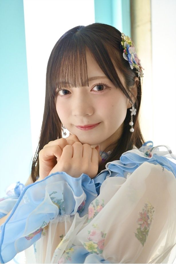 最新シングル『サンダルだぜ』を3月18日(水)にリリースするSKE48の坂本真凛さん
