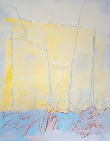 【東京都世田谷区】安藤智展「Back to Back/また風景になる」開催中。日常の瑞々しい感覚を描き出す！