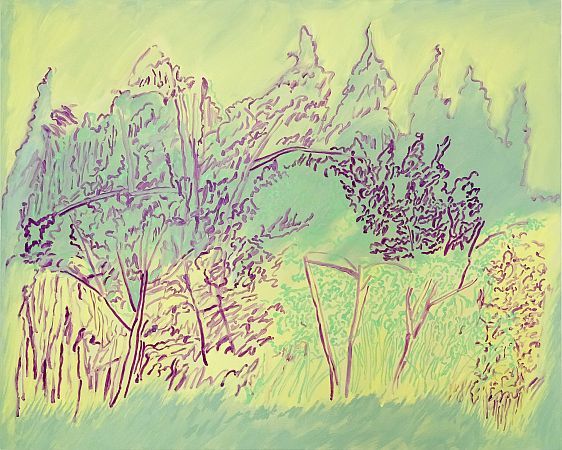 【東京都世田谷区】安藤智展「Back to Back/また風景になる」開催中。日常の瑞々しい感覚を描き出す！