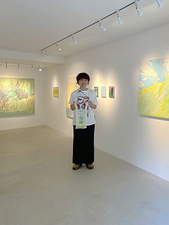 【東京都世田谷区】安藤智展「Back to Back/また風景になる」開催中。日常の瑞々しい感覚を描き出す！