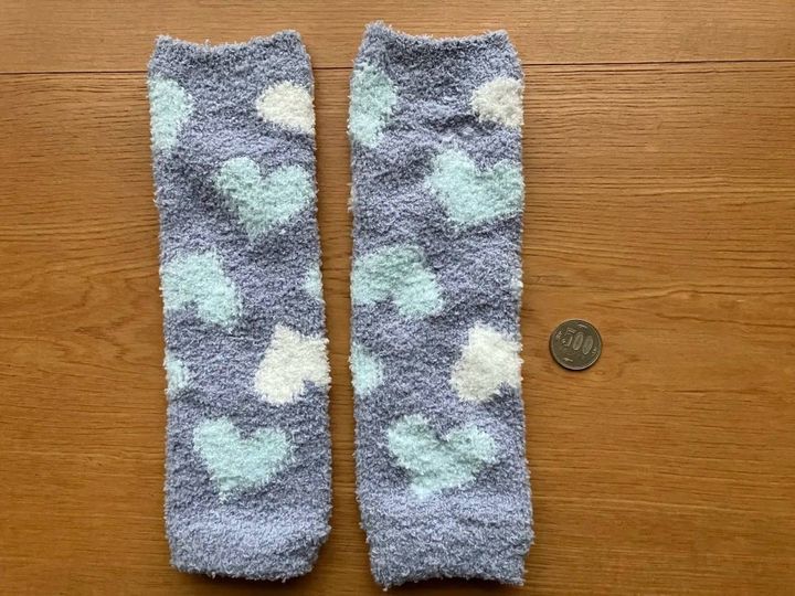 Seria(セリア)：ふわふわレッグウォーマー