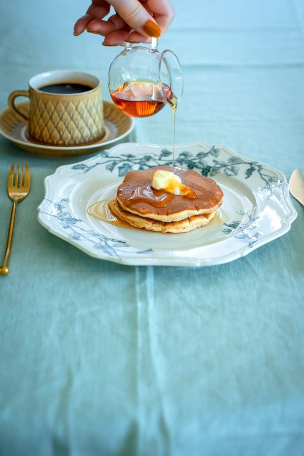 基本のふんわりシンプルパンケーキ （C）NIKO LIFE／KADOKAWA