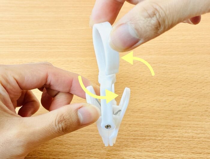 【セリア】なにこれ天才だ…！まさかの『くるくる回る洗濯ピンチ』が110円とは思えない便利さ♡