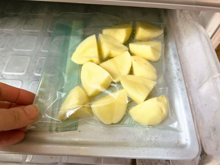 じゃがいもは冷凍保存が超便利！新じゃがも冷凍できる？！お弁当作りの救世主かも♪