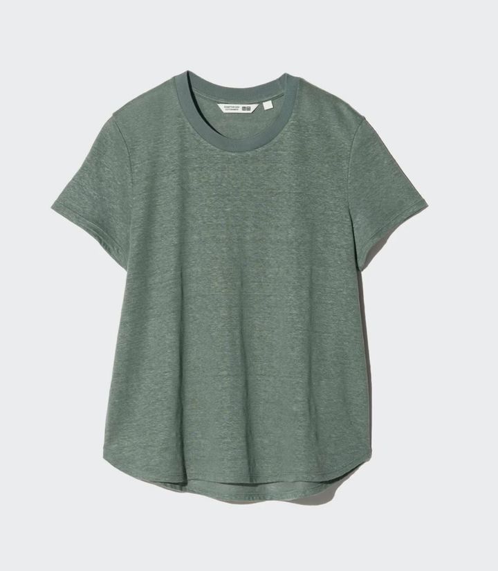 UNIQLO and COMPTOIR DES COTONNIERS リネンクルーネックT