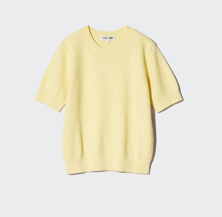 UNIQLO and COMPTOIR DES COTONNIERS コットンクルーネックセーター