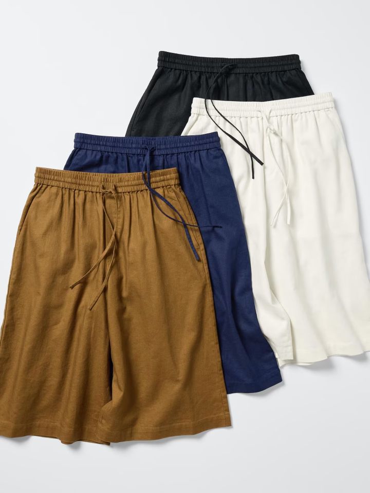 UNIQLO and COMPTOIR DES COTONNIERS リネンブレンドキュロット