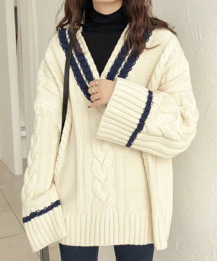 Amulet オーバーサイズニットセーター