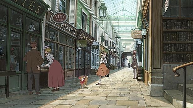 約100年前のパリを舞台に、フジコと千鶴が躍動する [c]「パリに咲くエトワール」製作委員会