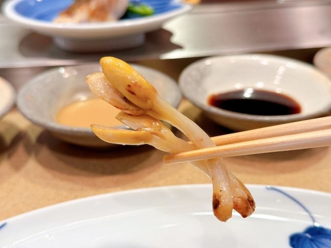 ホテルオークラ福岡 鉄板焼さざんか ピーナッツもやし