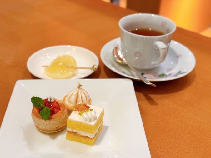 ホテルオークラ福岡 鉄板焼さざんか デザート