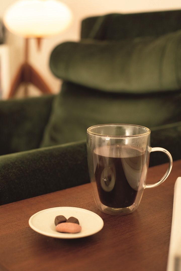 コーヒーとチョコレートは一日の終わりの小さなご褒美