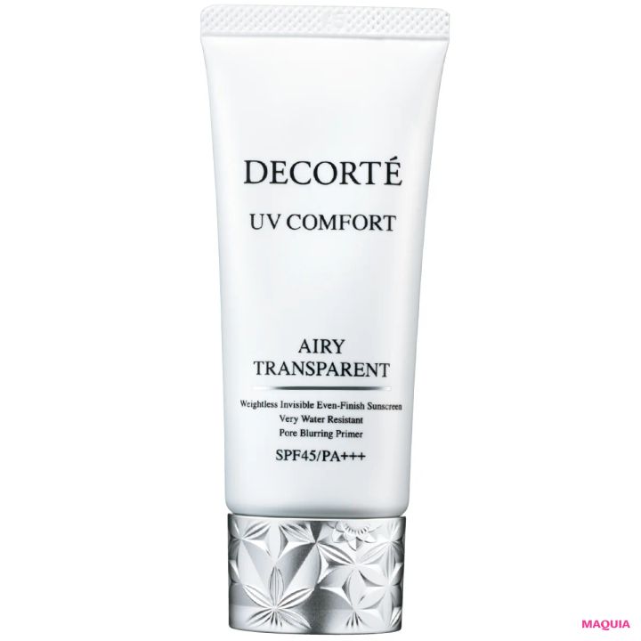 2026年春夏最新作 おすすめの毛穴やニキビ跡をカバーするUV・日焼け止め コスメデコルテ UV コンフォート エアリートランスペアレント