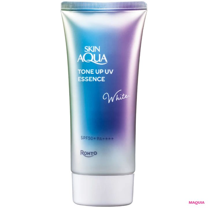 2026年春夏最新作 おすすめの毛穴やニキビ跡をカバーするUV・日焼け止め スキンアクア トーンアップUV エッセンスホワイト
